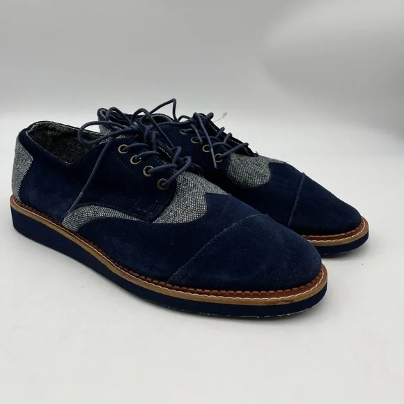 Toms | Shoes | Toms Brogue Holden Dress Shoes Size 1 | Poshmark display picture 3